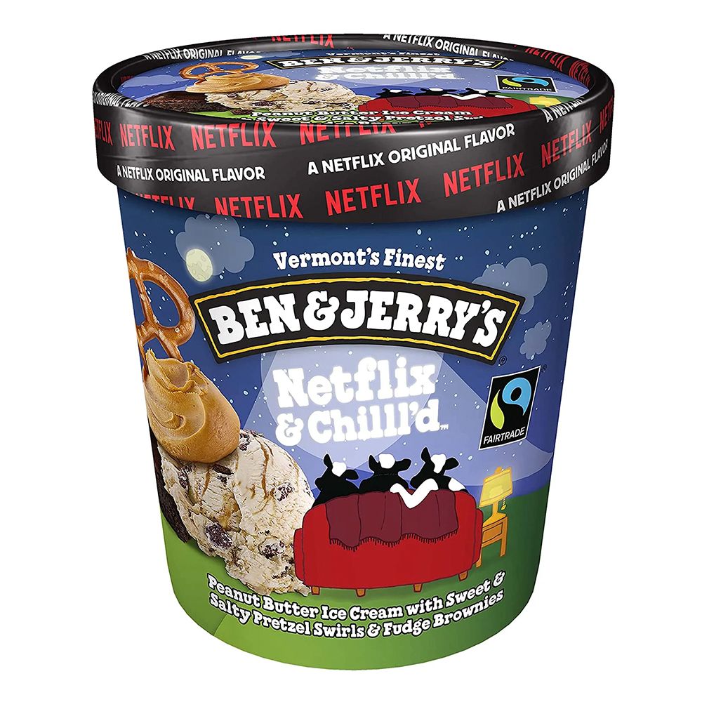  - Ben&Jerry Netflix & Chill Ice Cream 465ml (1)
