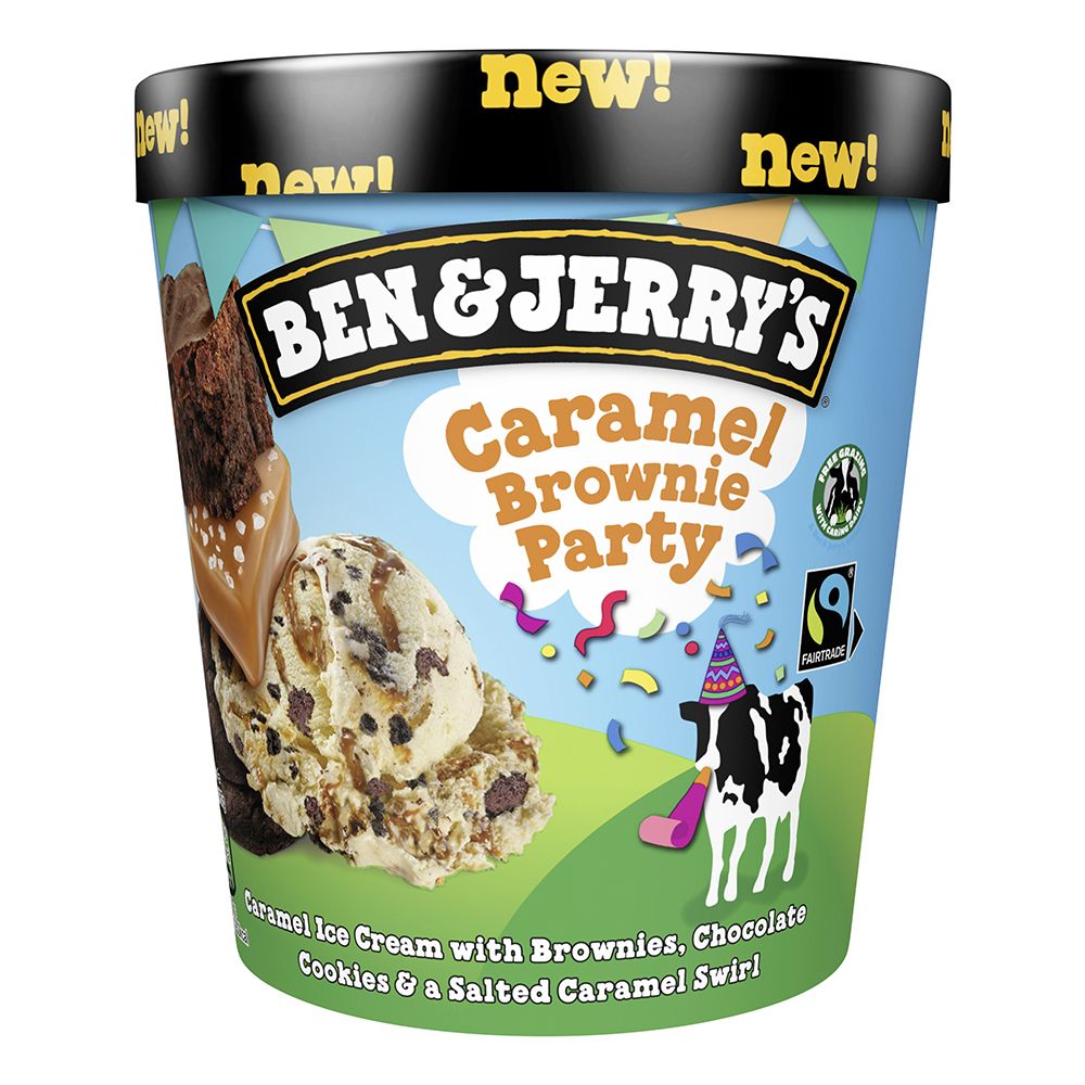  - Ben&Jerry Caramel Brownie Ice Cream 465ml (1)