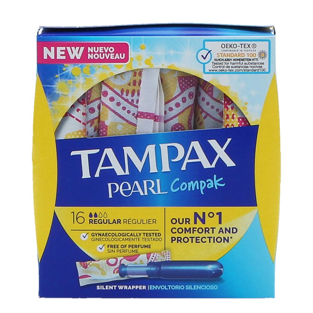  - Tampax Pearl Compak Tampons Normal 16 pc (1)