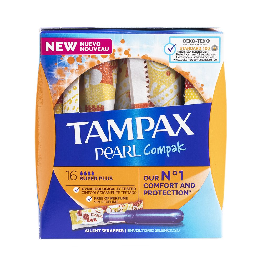  - Tampões Tampax Pear Compak Plus 16Un (2)