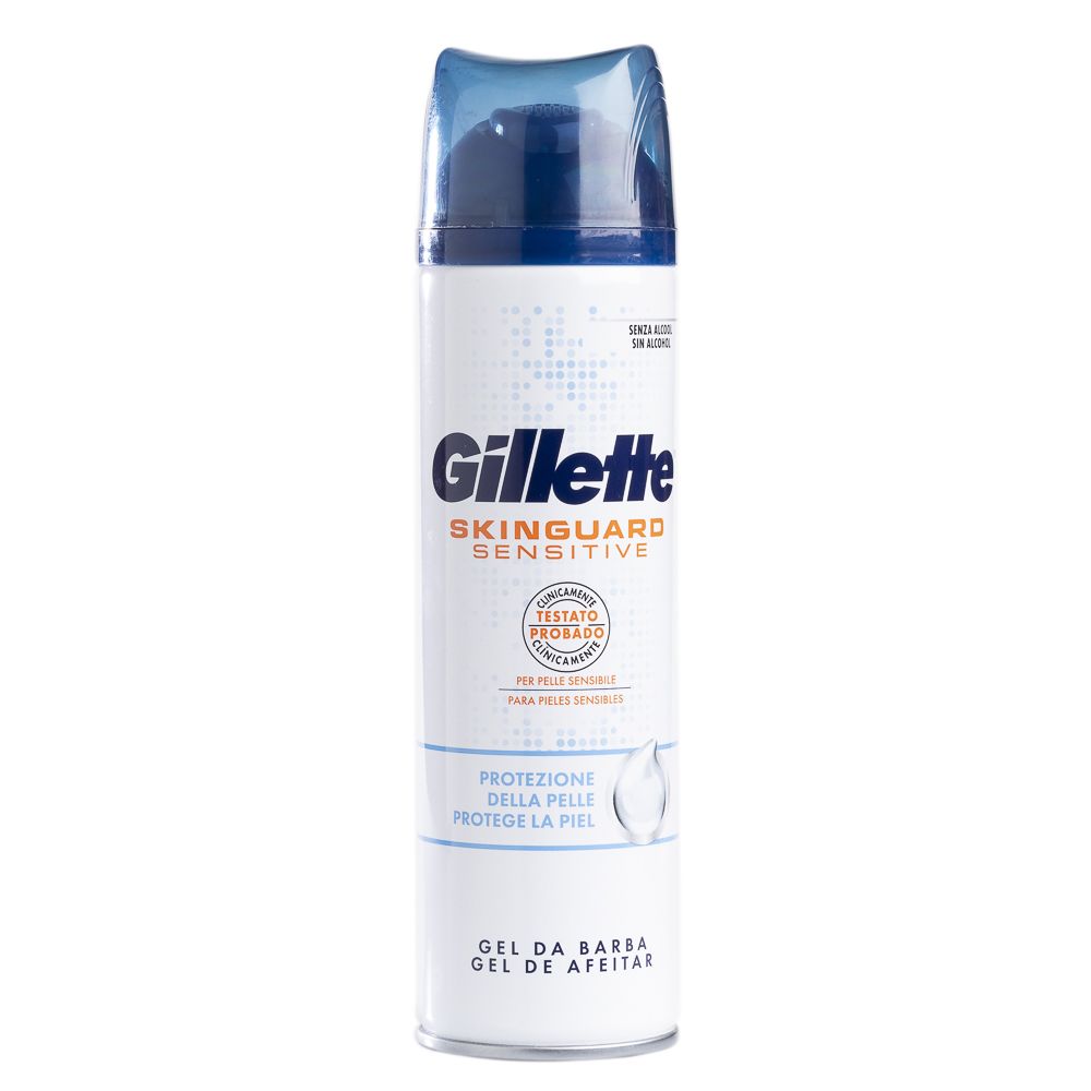  - Gel Barbear Gillette Skinguard Pele Sensível 200ml (1)