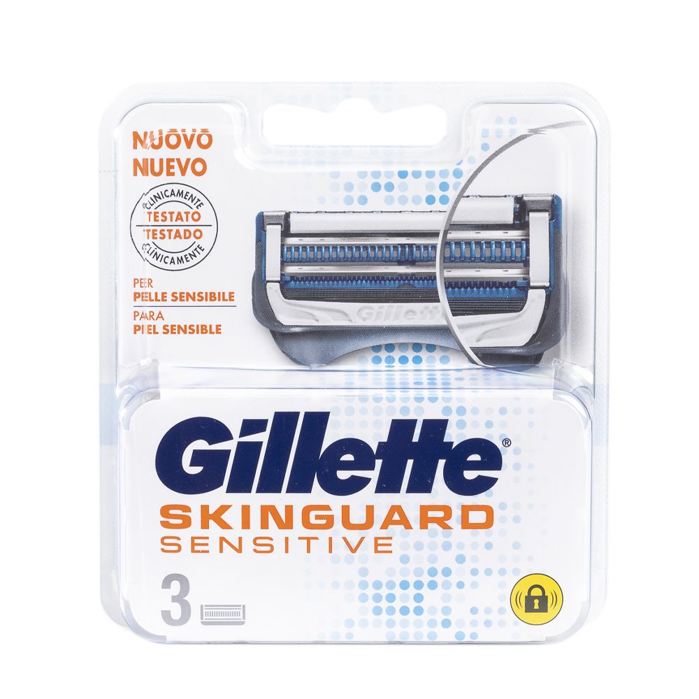  - Lâmina Gillette Skinguard Recarga 3Un (1)