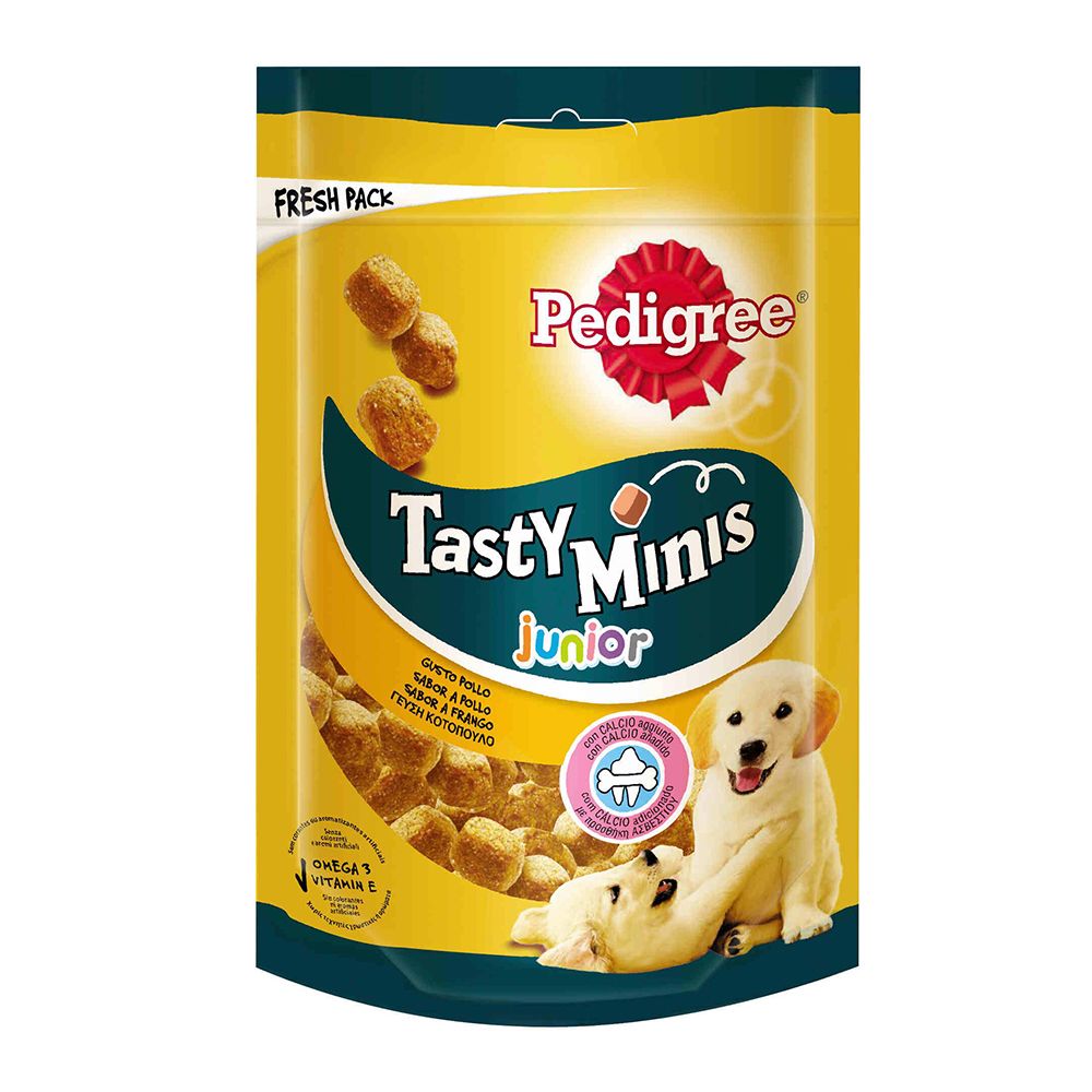  - Pedigree Junior Dog Snack Tasty Minis 125g (1)