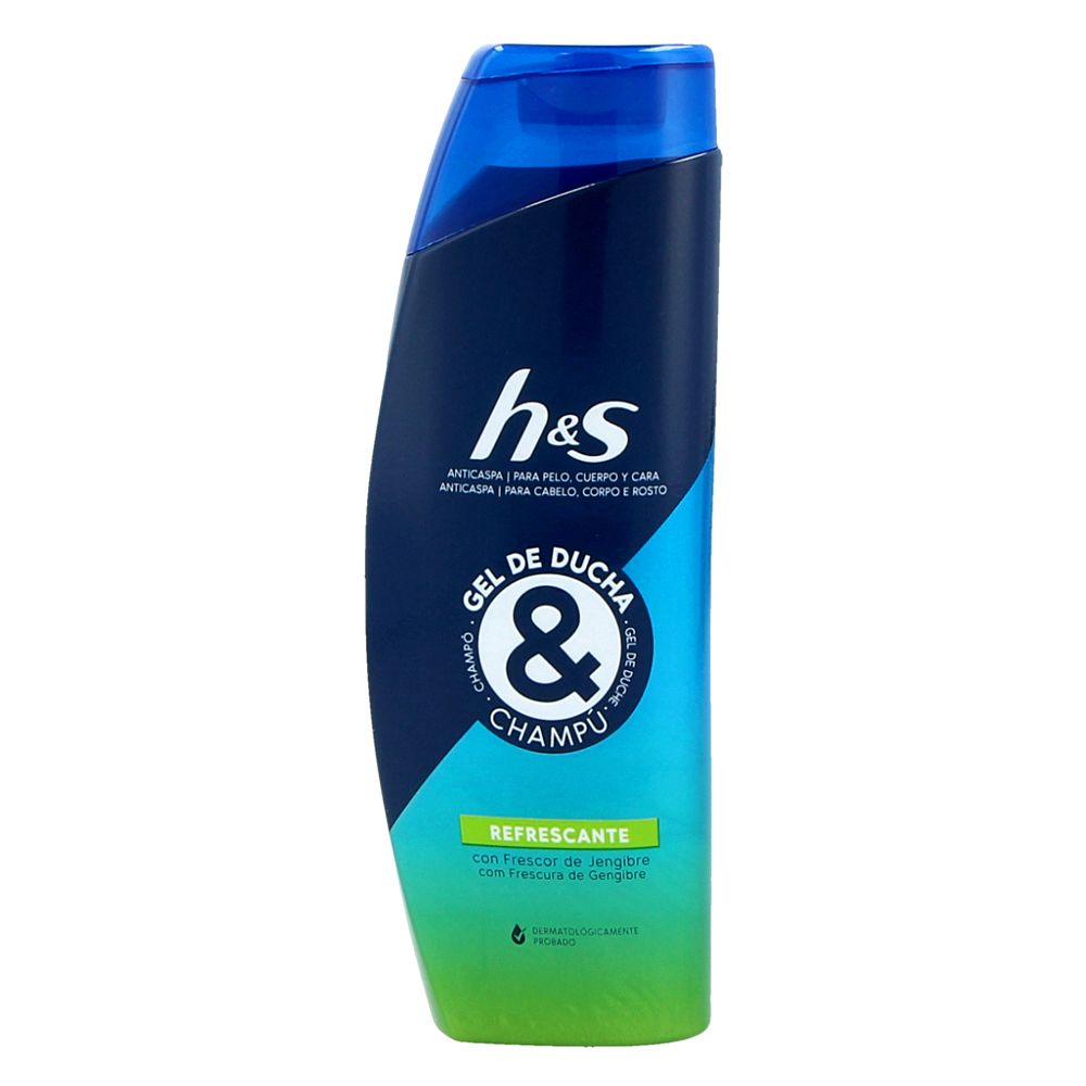  - H&S Bath Gel Refreshing 300 ml (1)