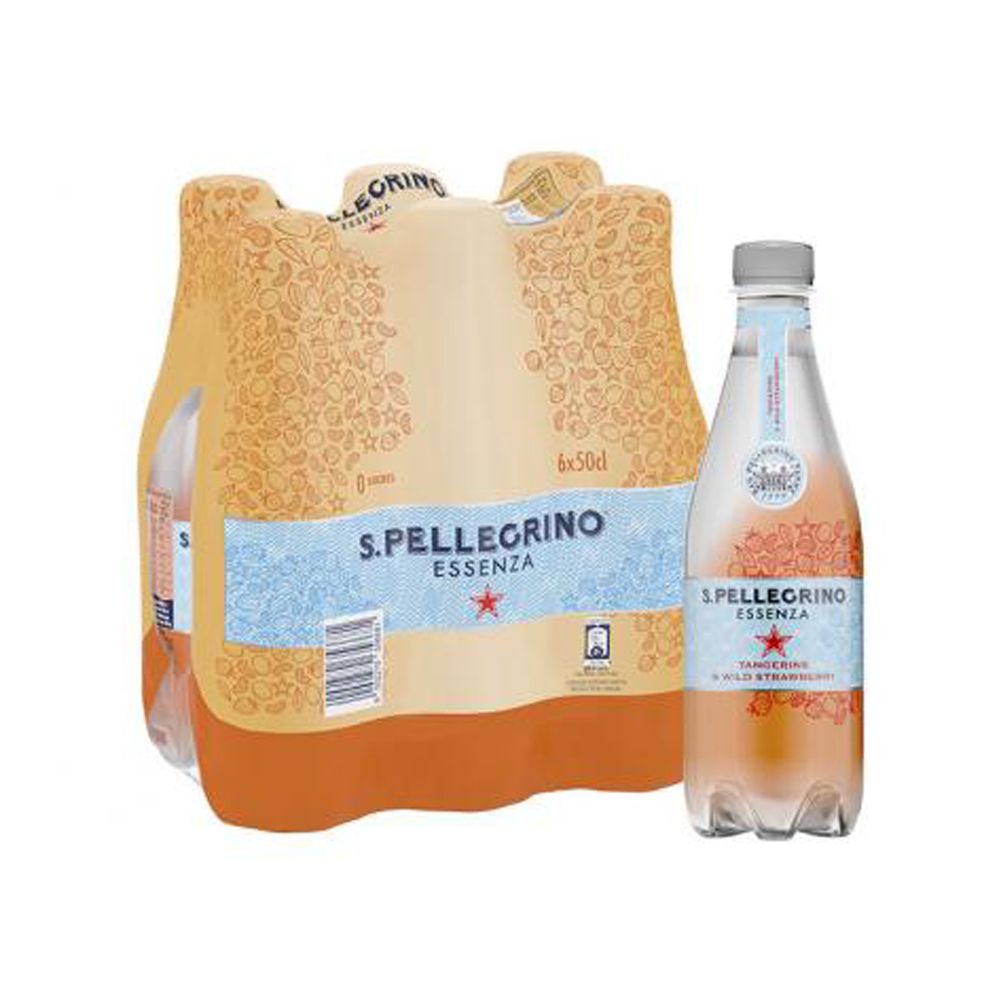  - San Pellegrino Essenza Tangerine & Strawberry Water 6x50cl (1)