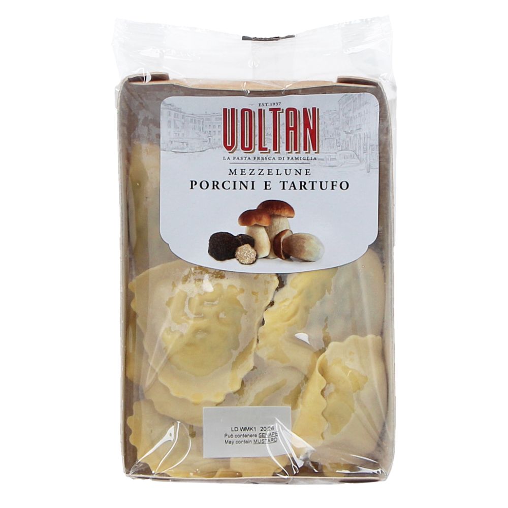  - Voltan Mezzelune Mushroom & Truffle Pasta 250g (1)