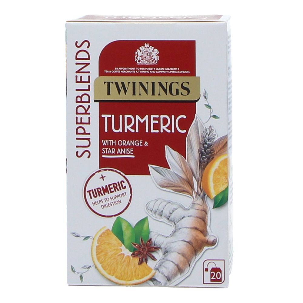  - Twinings Superblends Curcuma Tea 20Sachets=40g (1)