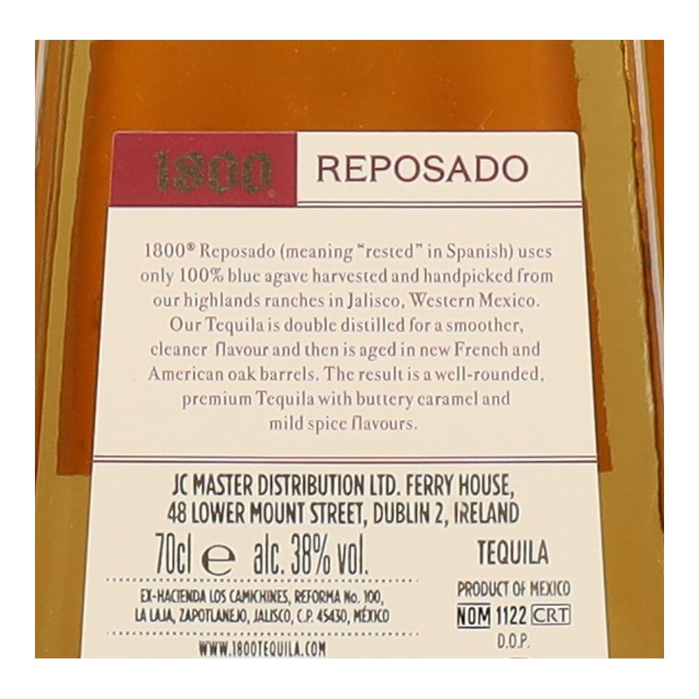  - Tequila Reserva 1800 Reposado 70cl (2)
