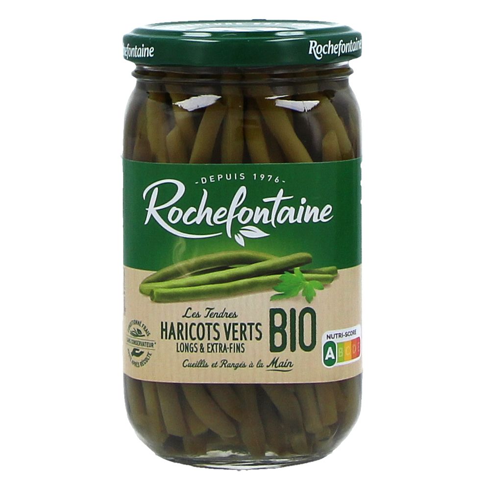  - Rochefontaine Organic Green Beans Thin 180g (1)