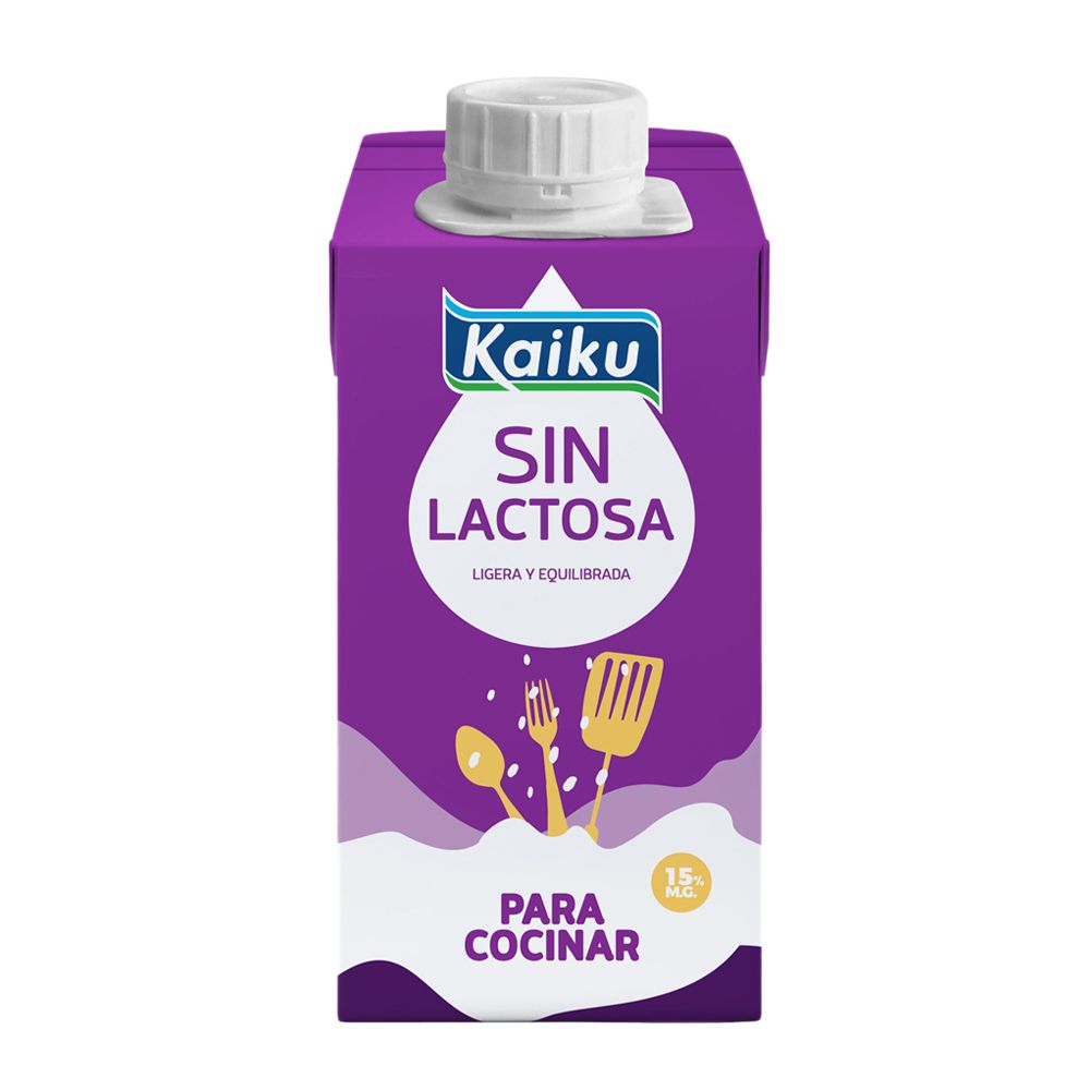  - Kaiku Lactose Free Cooking Cream 15% Fat 200ml