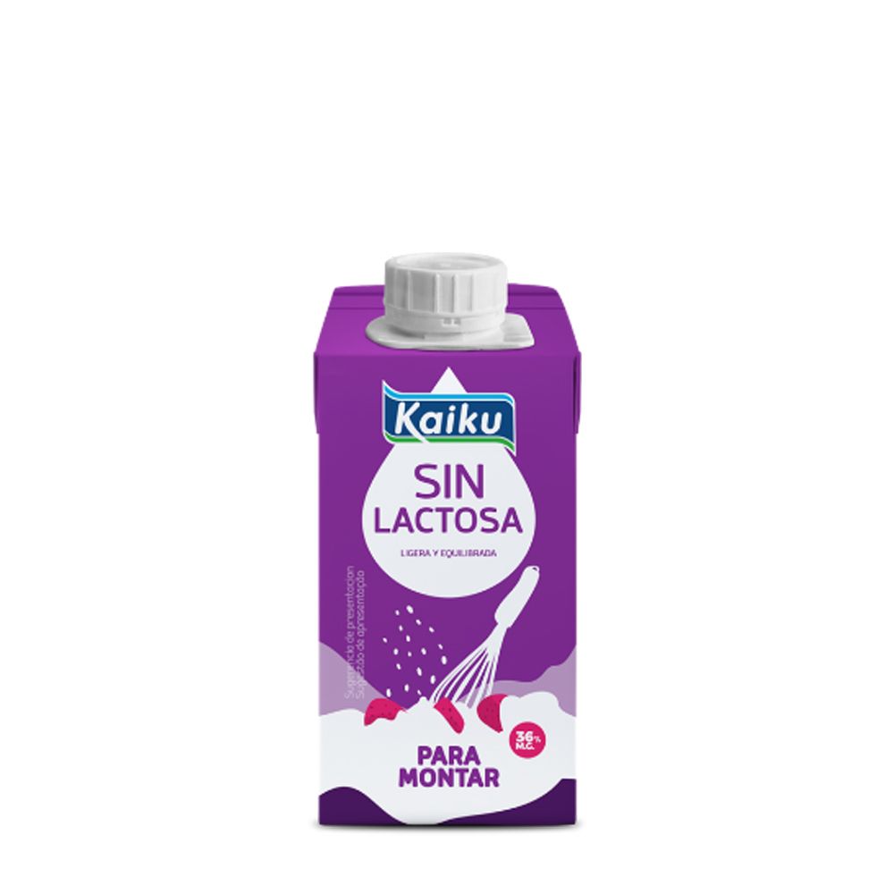  - Kaiku Whipping Cream Lactose Free 36% 200ml (1)