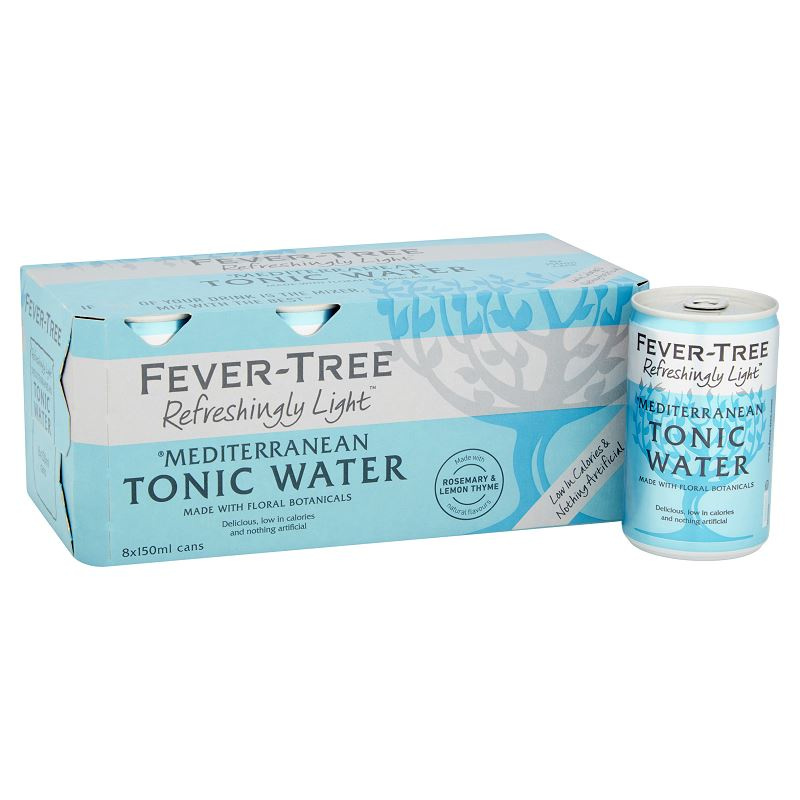 - Fever-Tree Light Mediterranean Tonic Water 8x150ml (1)