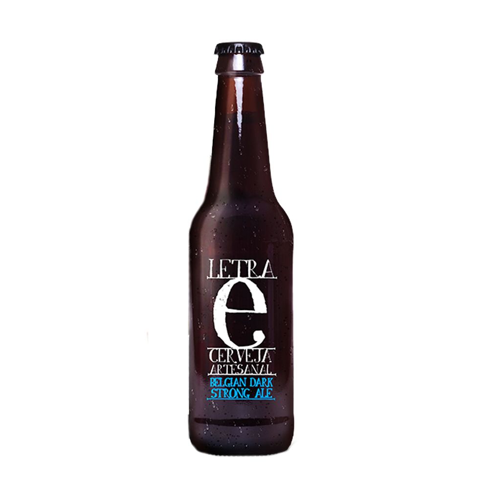  - Letra E Belgian Dark Strout Ale Beer 33cl (1)