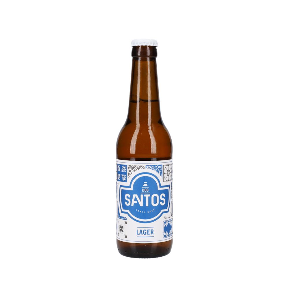  - Dos Santos Lager Beer 33cl (1)