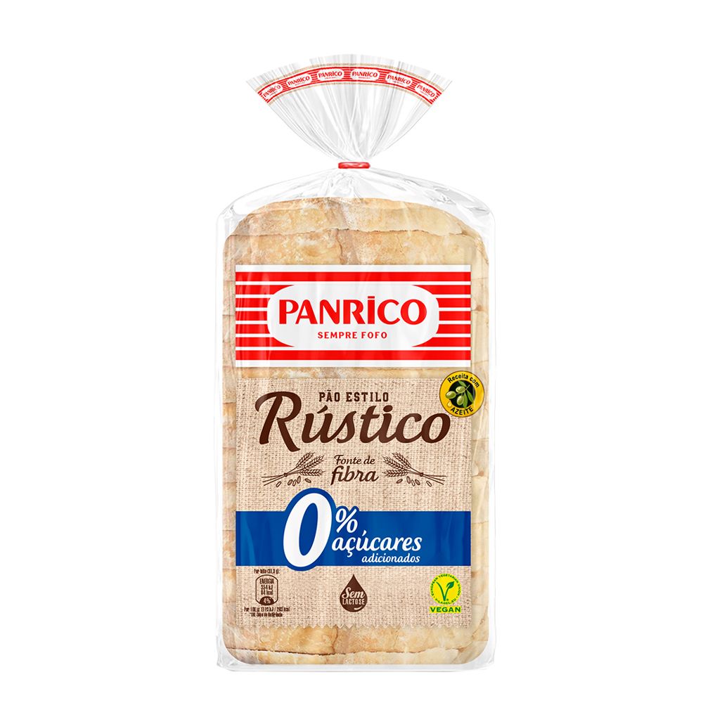  - Panrico Zero Sugar Rustic Bread 375g (1)