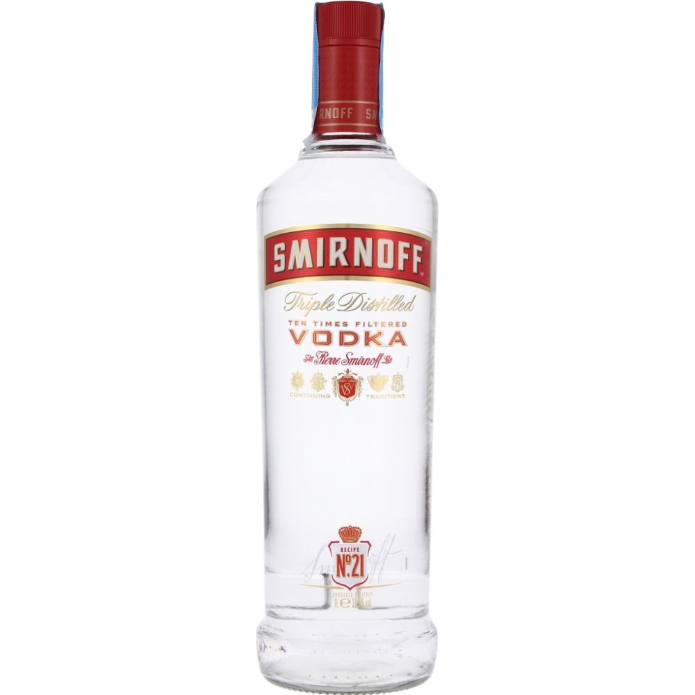  - Smirnoff Red Vodka 1L (1)