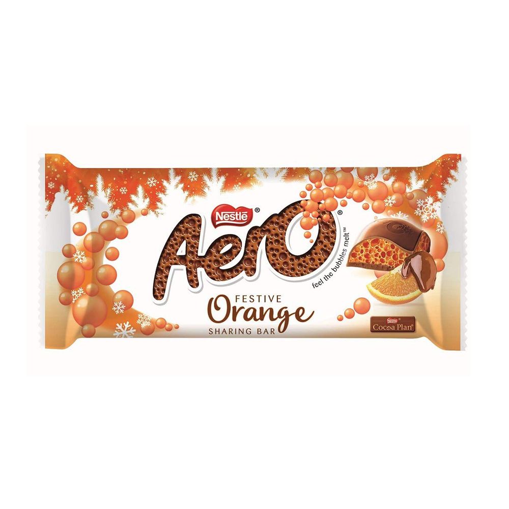  - Chocolate Nestlé Aero Laranja 90g (2)