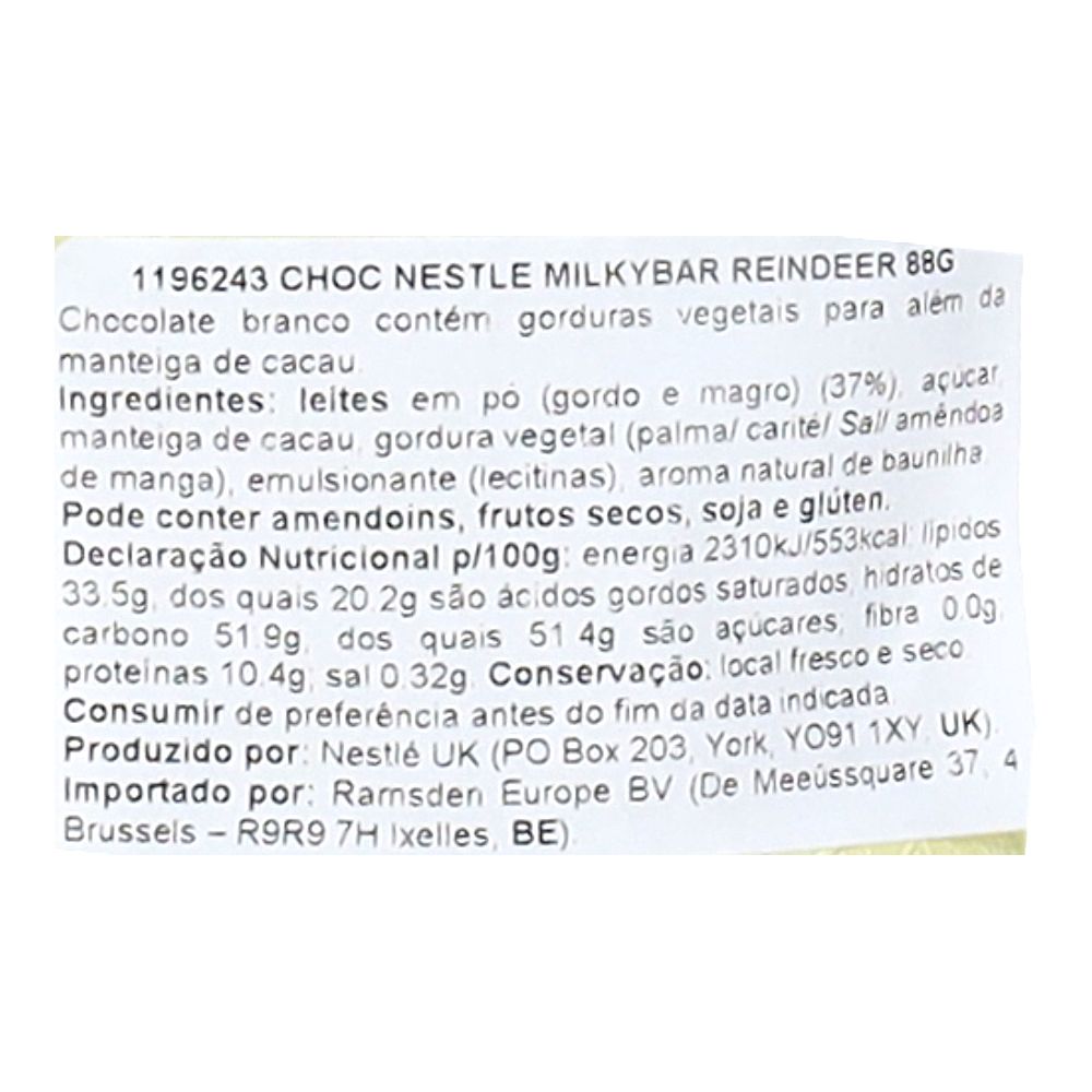  - Chocolate Nestlé Milkybar Rena 88g (2)