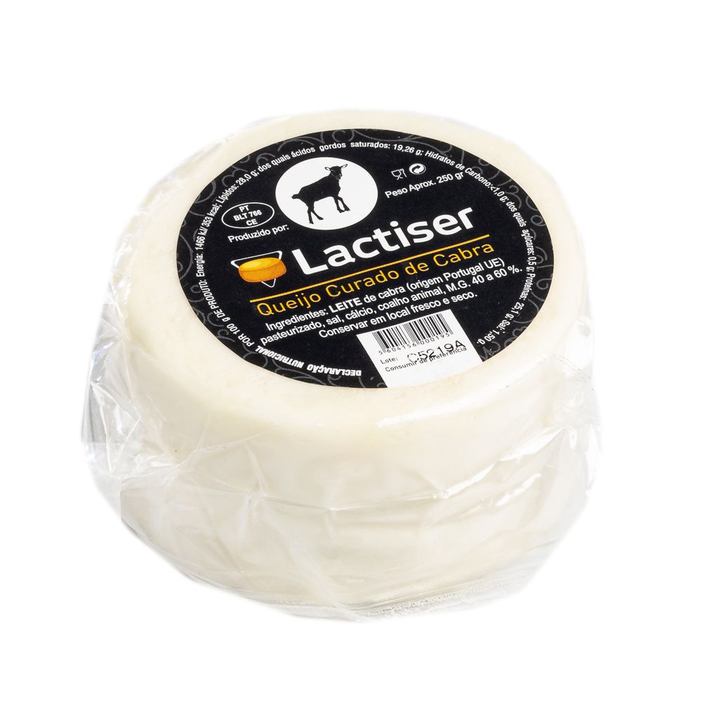  - Lactiser Small Cured Goat Cheese 250g (1)
