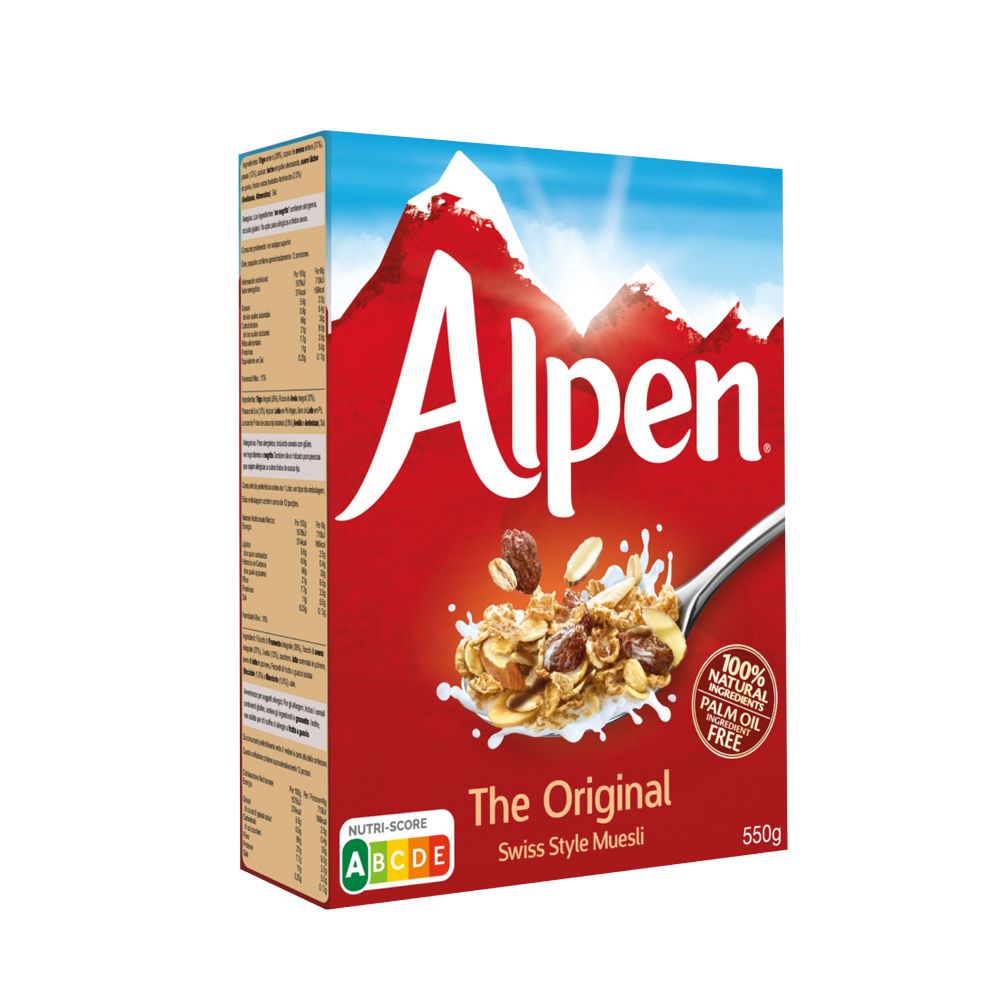  - Alpen Original Cereals 550g (1)