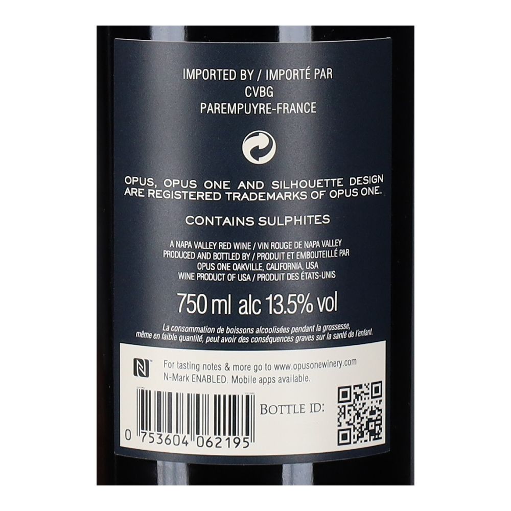  - Vinho Tinto Opus One 75cl (2)