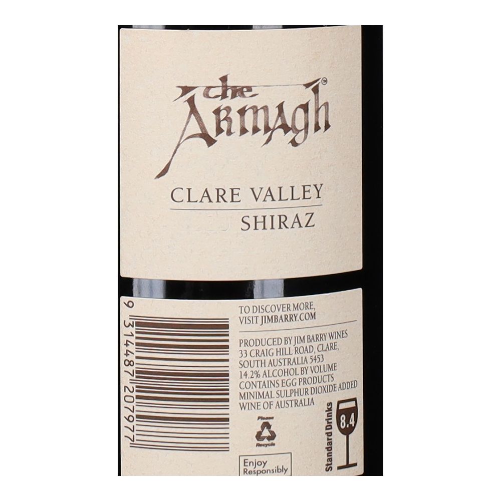  - Vinho Tinto Jim Barry Armagh Shiraz 75cl (2)