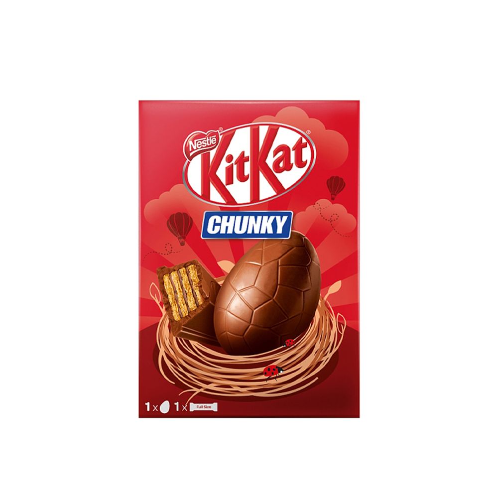  - Nestlé Kitkat Chunky Medium Chocolate Egg 129g (1)