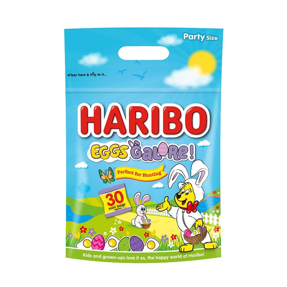  - Haribo Eggs Galore Pouch Gummies 480g