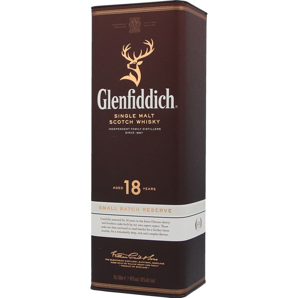  - Glenfiddich 18 Year Old Whiskey 70cl (1)