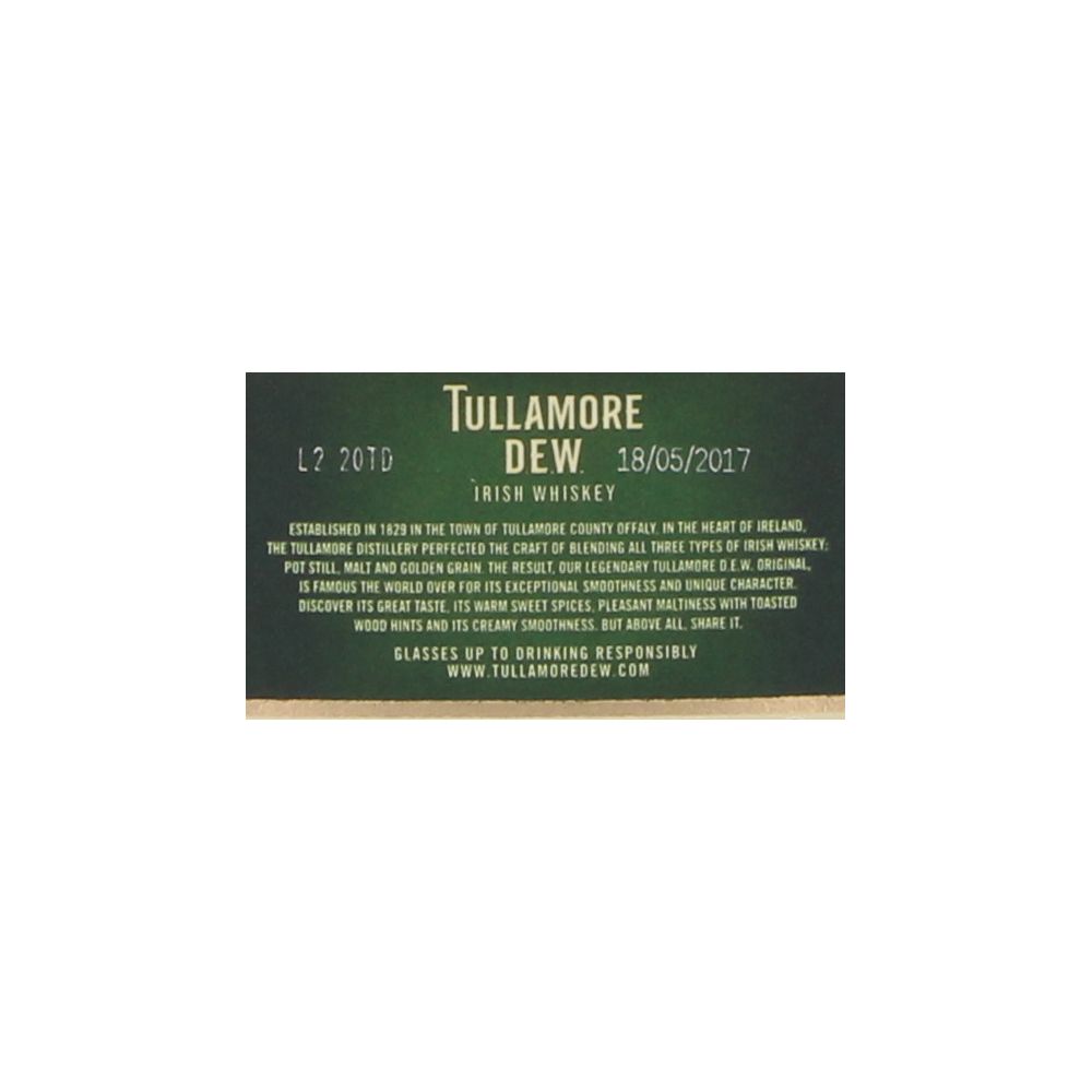  - Tullamore Dew Whiskey 70cl (2)
