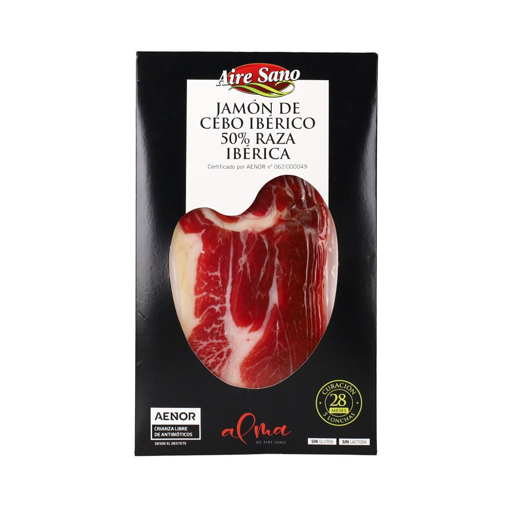  - Airesano Alma 50% Iberico Sliced Ham 80g (1)