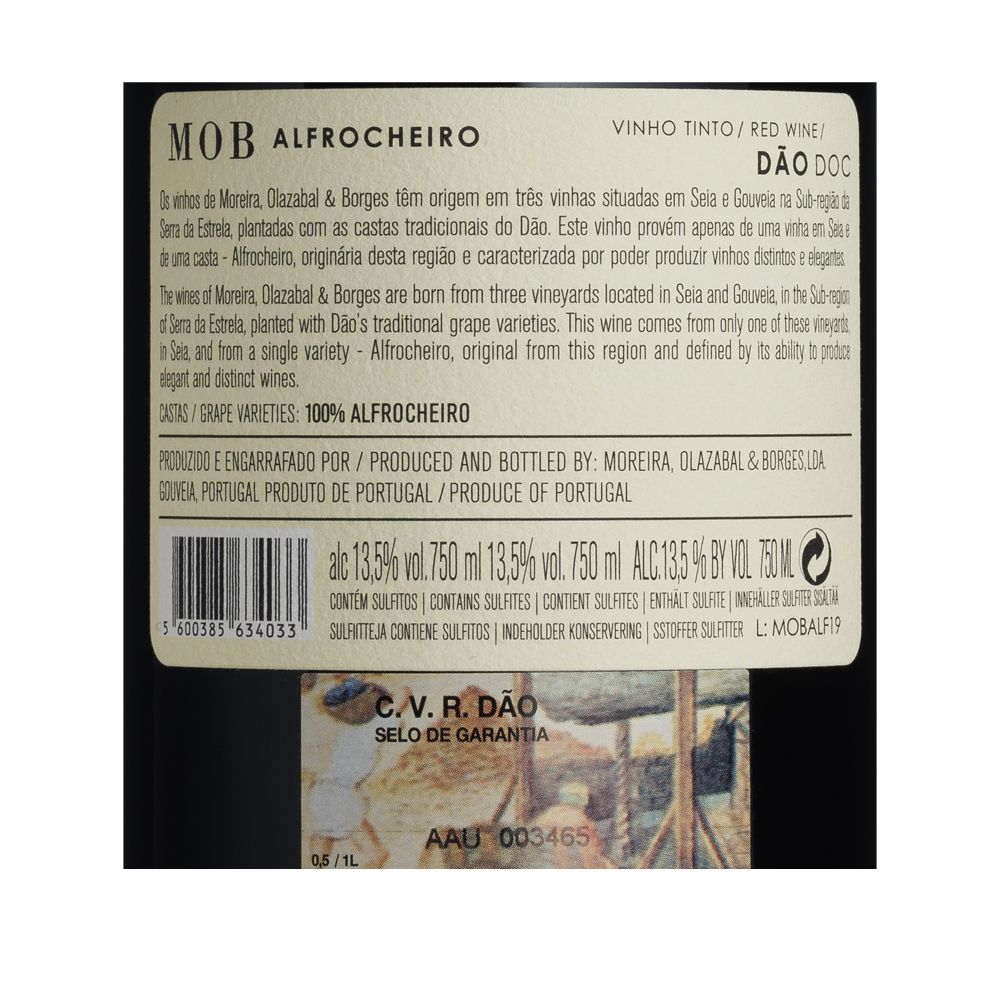  - MOB Alfrocheiro Red Wine 75cl (2)