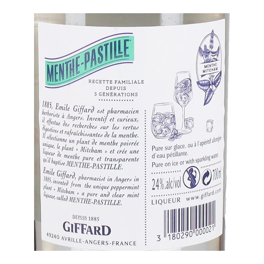  - Gifard Menthe Pastille Liqueur 70cl (2)