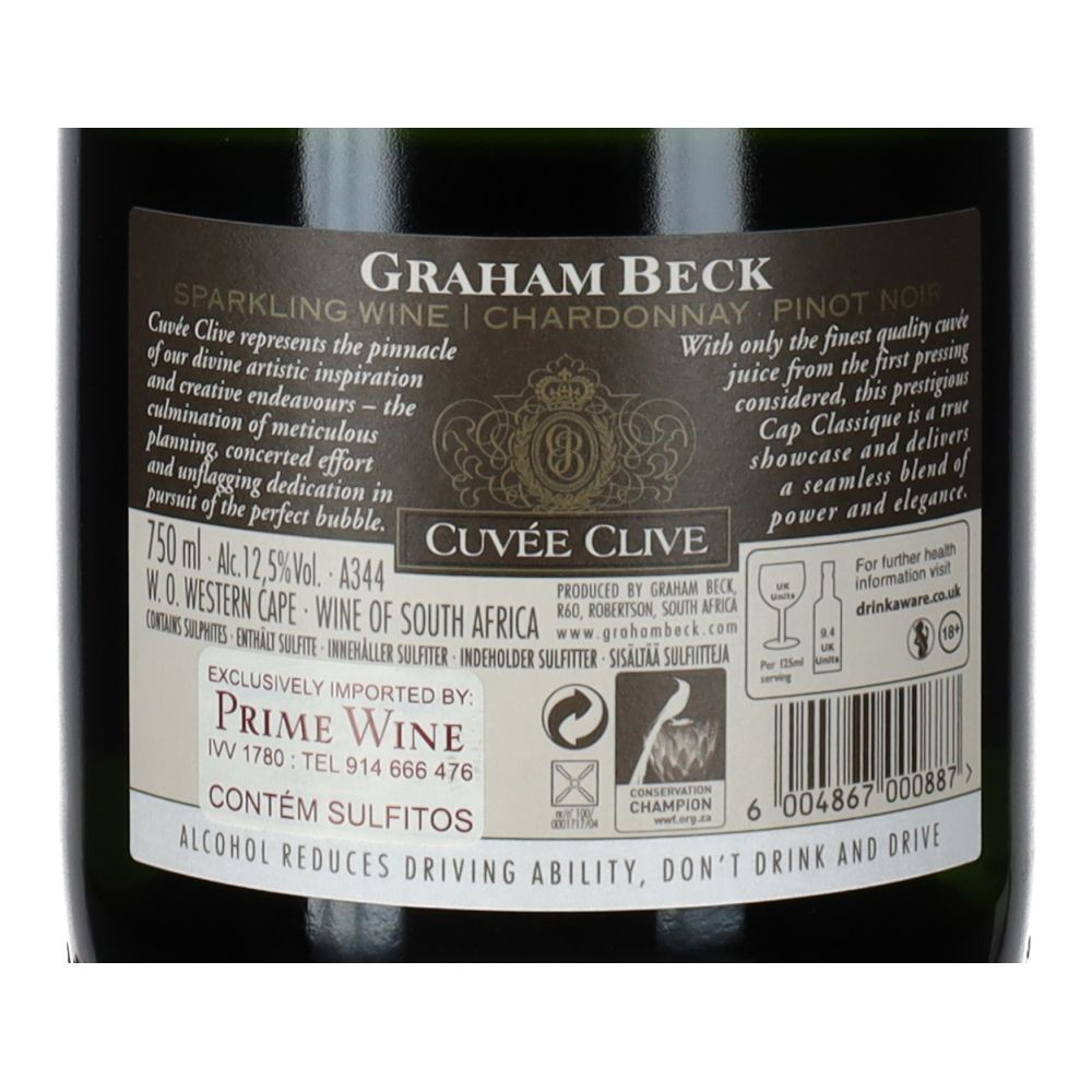  - Graham Beck Cuvée Clive Sparkling Wine 75cl (2)