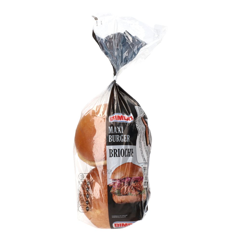  - Bimbo Hambúrguer Brioche Bread 300g (1)