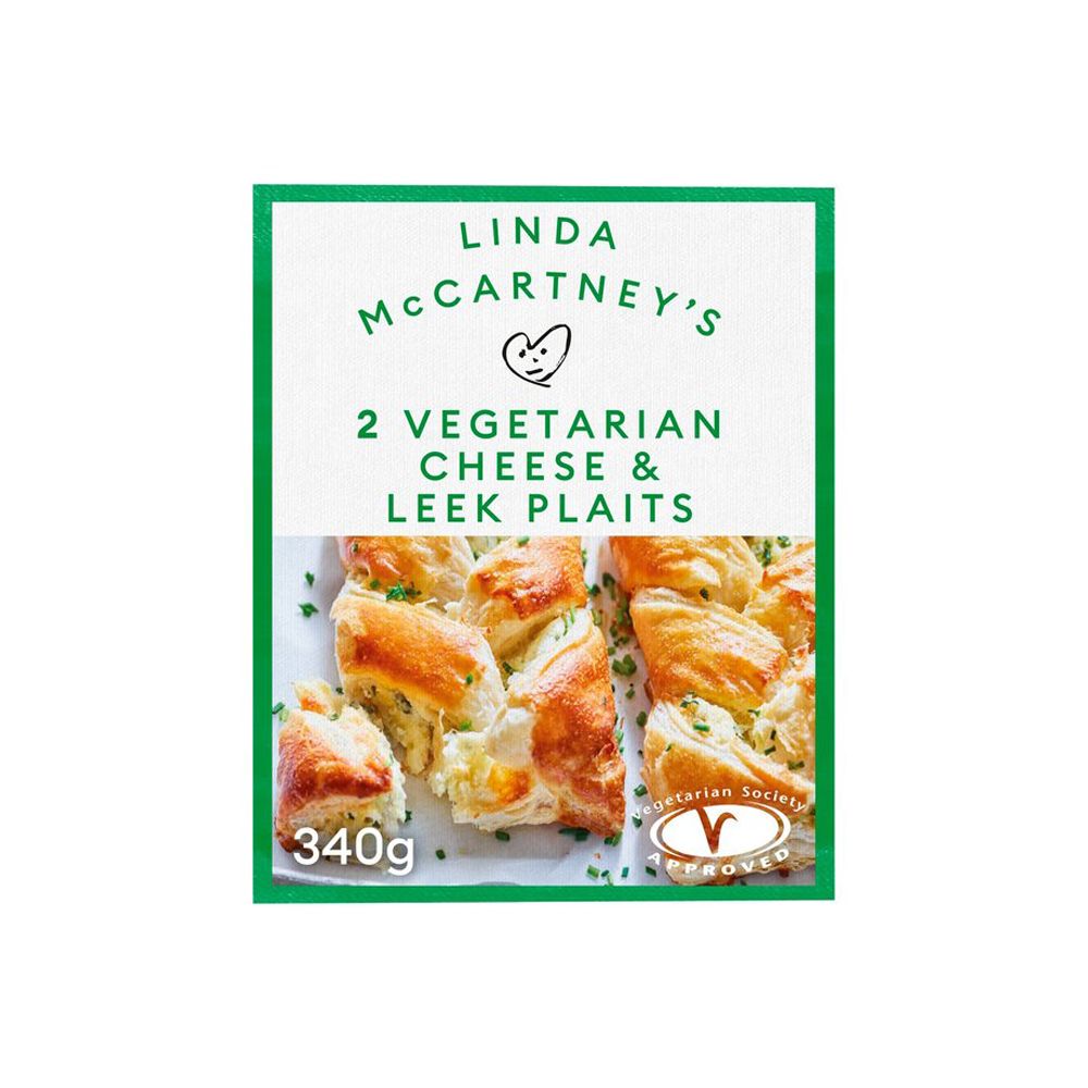  - Linda Mccartney Cheese & Leek Plaits 340g (1)