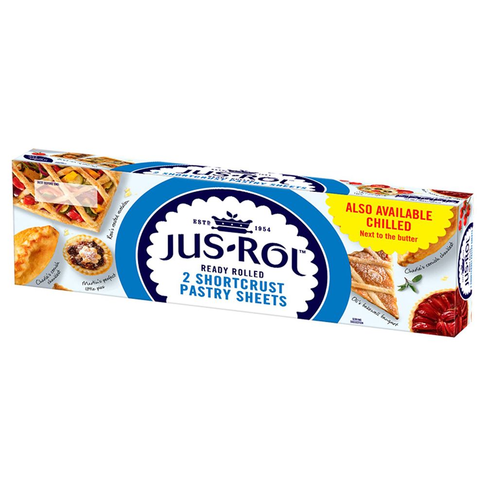  - Jus-Rol Ready Rolled Shortcrust Pastry Sheets 2Un=640g (1)