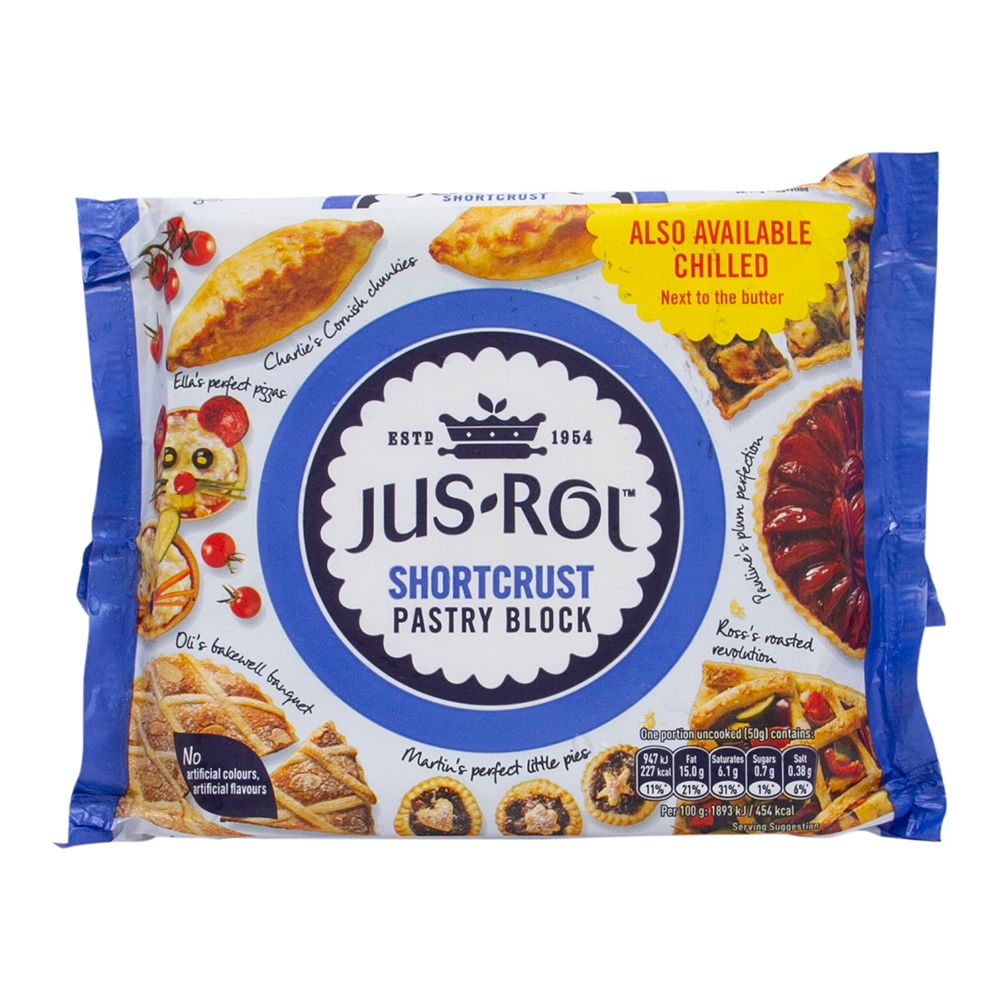  - Jus-Rol Shortcrust Pastry Block 500g (1)