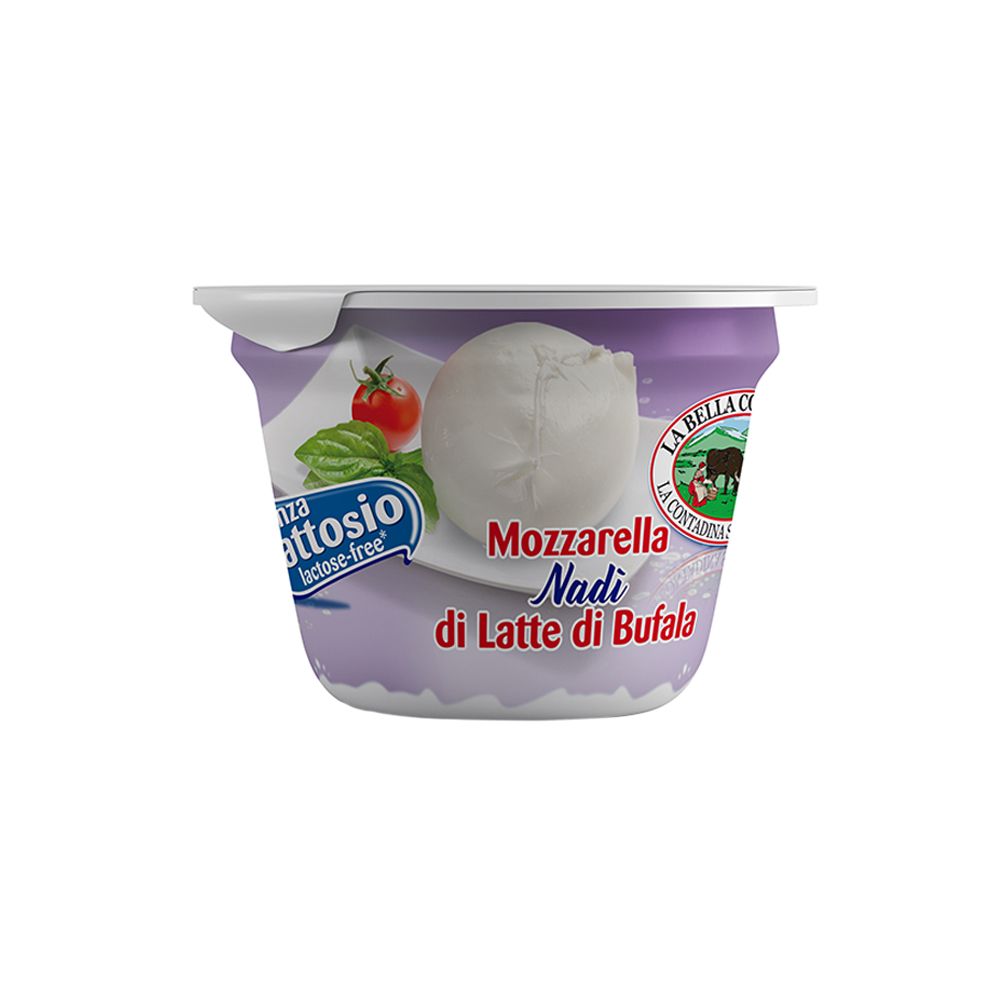  - Lacontadine Lactose Free Mozzarella Buffalo Cheese 125g (1)