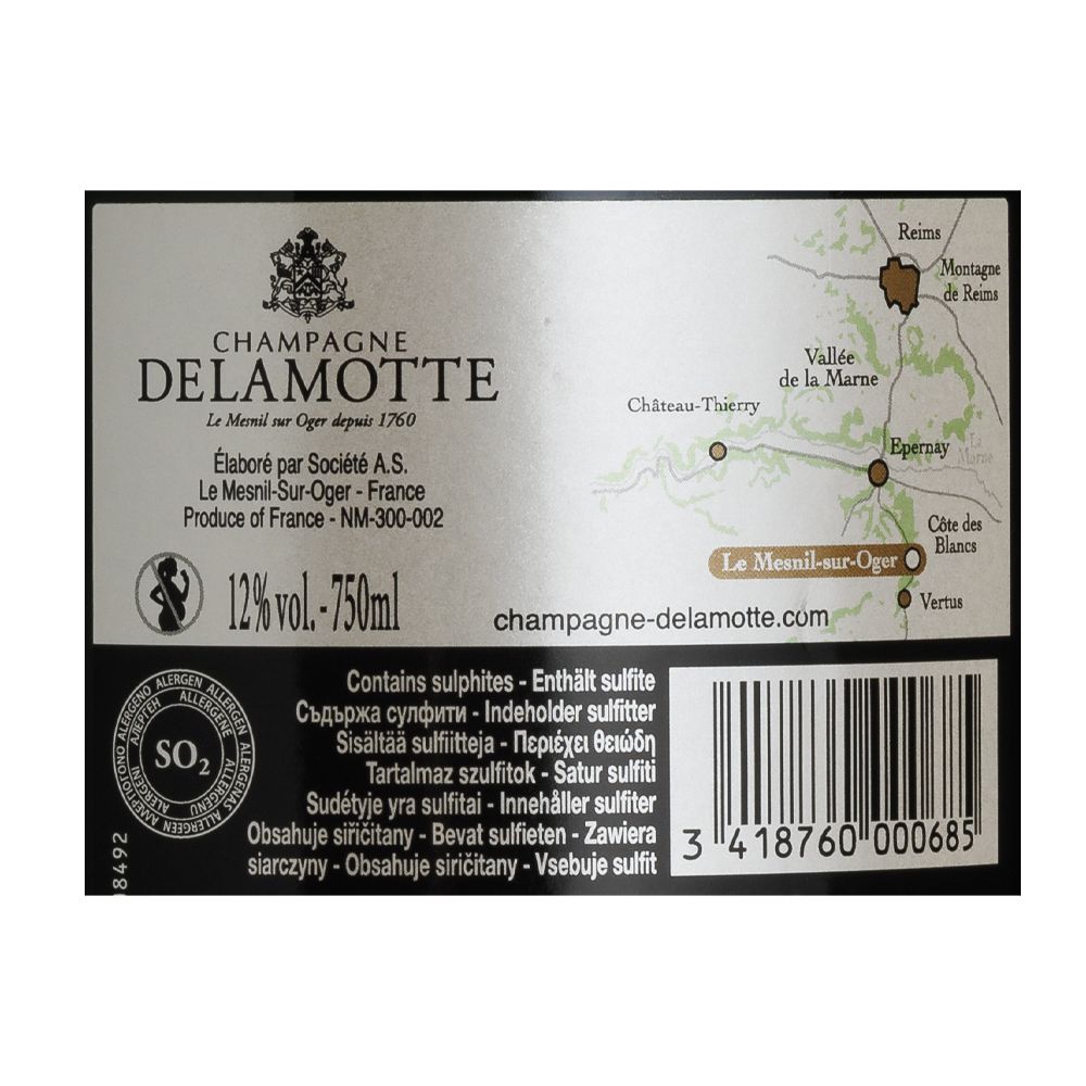  - Delamotte Blanc de Blancs Champagne 75cl (2)