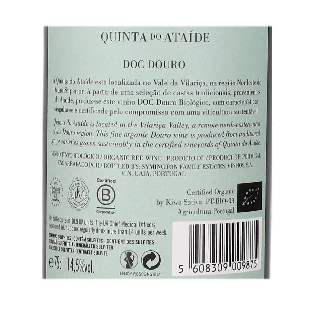  - Vinho Tinto Quinta do Ataíde 75cl (2)