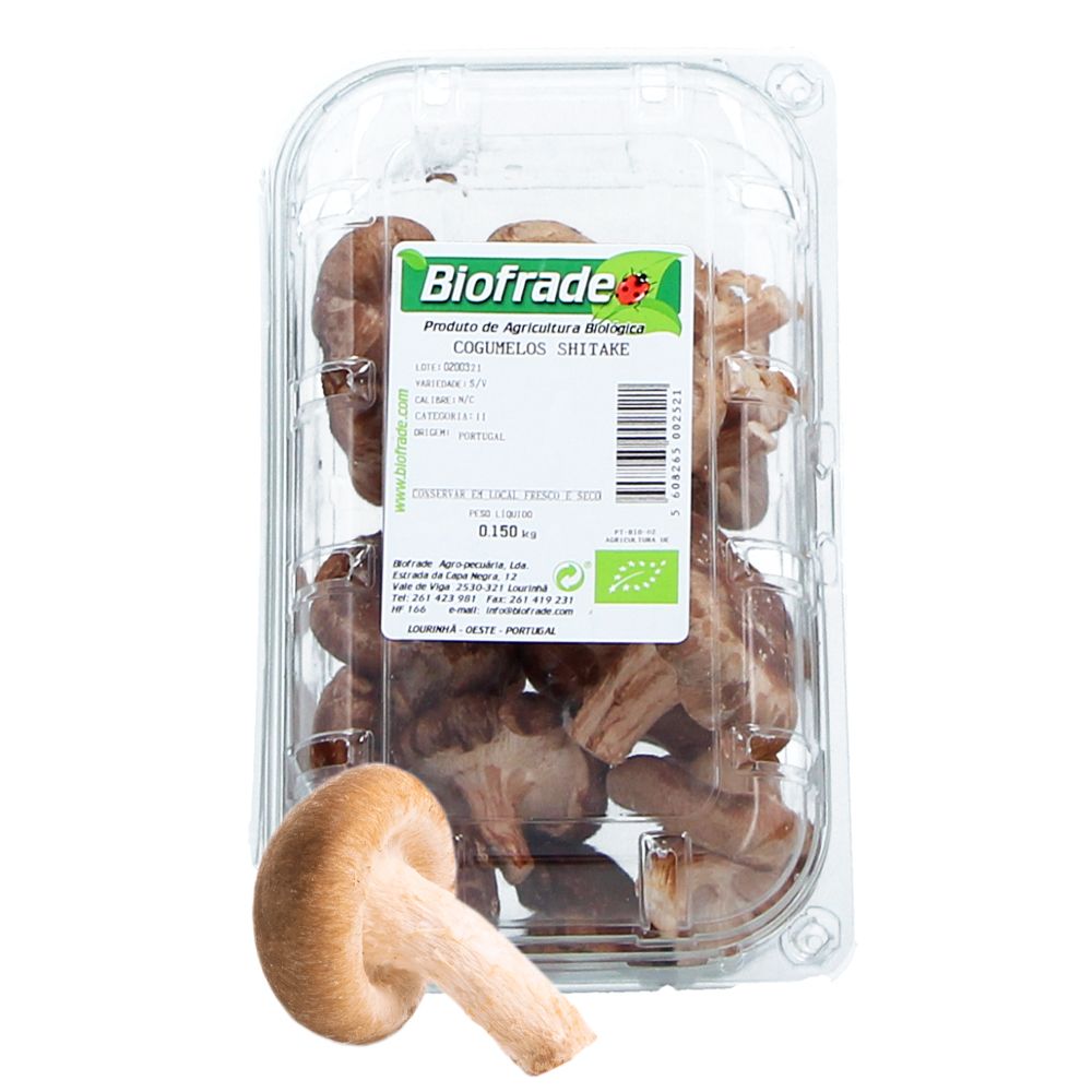  - Biofrade Organic Shitake Mushroom Packaged 150g (1)