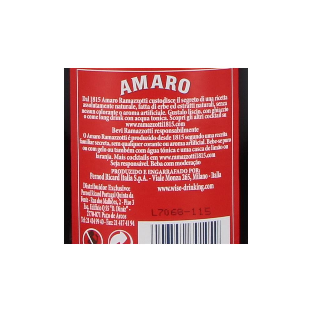  - Licor Amaro Ramazzotti 70cl (2)