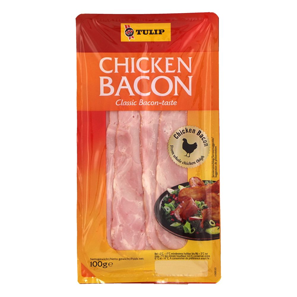  - Tulip Sliced Chicken Bacon 100g (1)