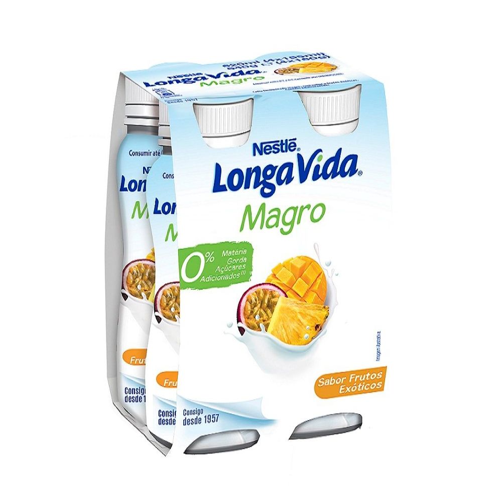  - Iogurte Líquido Longa Vida 0% Frutos Exóticos 4x160g (1)