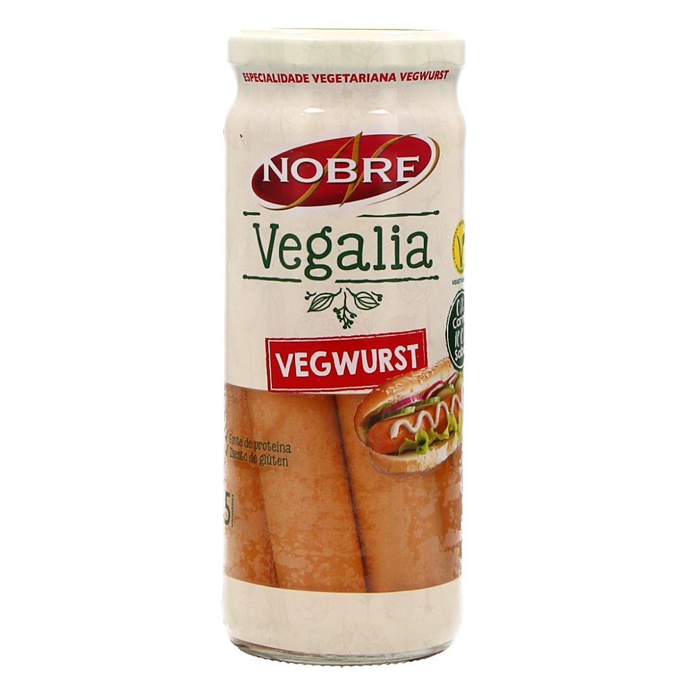  - Salsicha Vegwurst Nobre 5un=250g (1)