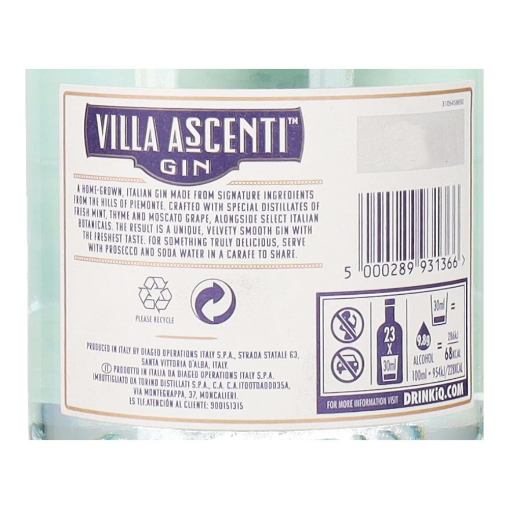  - Villa Ascenti Gin 70cl (2)