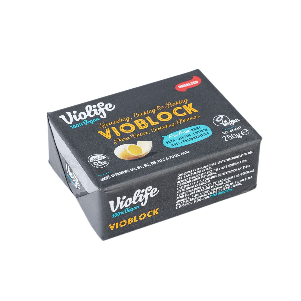  - Violife Vegan Vioblock No Salt Cream 250g (1)