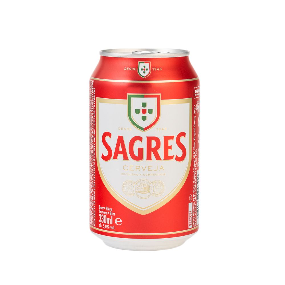  - Sagres Beer Can 33cl