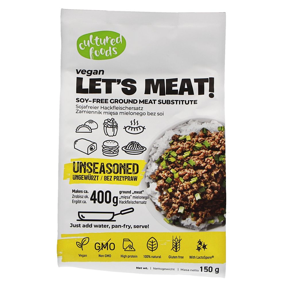  - Meat Substitute Preparation Without Seasoning Let`s Meat 150g (1)